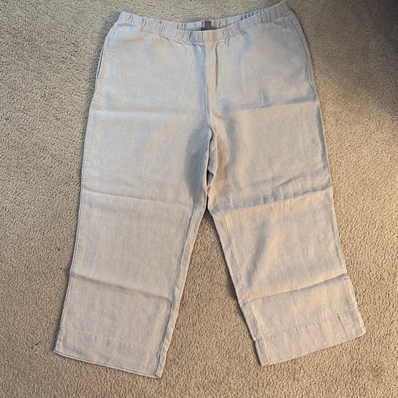 J. Jill Pants - J. Jill Tan Chinos Classic Lightweight Pants